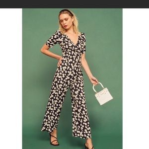 New Reformation Daisy Marlena Jumpsuit